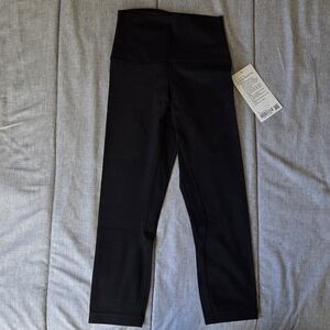 NWT Lululemon Align™ High-Rise Crop 21" Nulu Black - 4